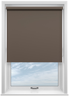 Trinity (Blackout), Truffle - Twist&Fit Roller Blind